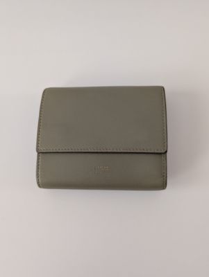 CELINE Dark Taupe Bi-fold Wallet