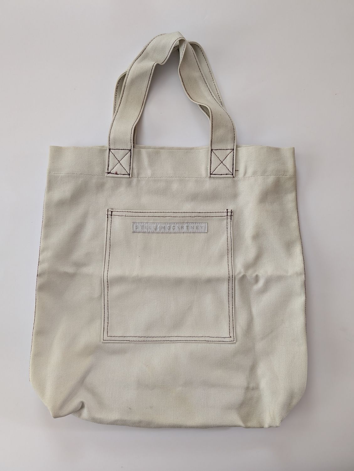 STELLA MCCARTNEY Deadstock Linen Tote Bag
