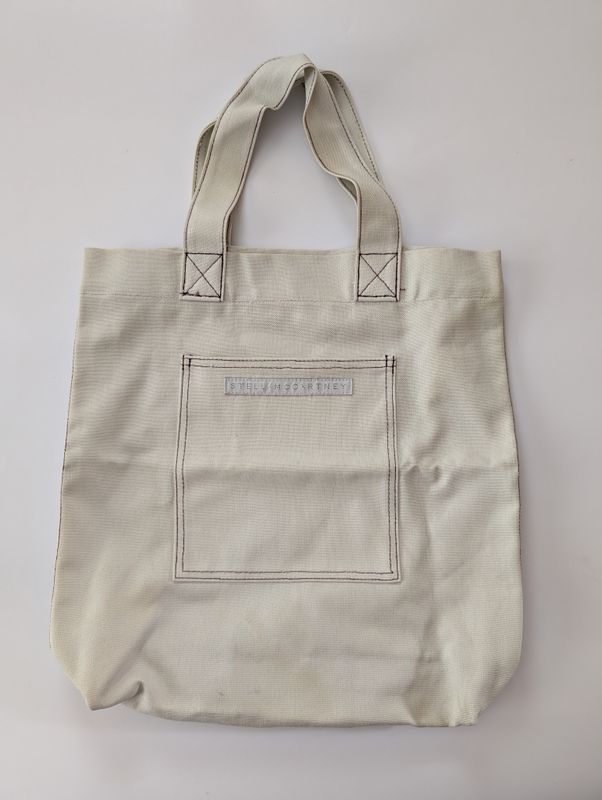 STELLA MCCARTNEY Deadstock Linen Tote Bag