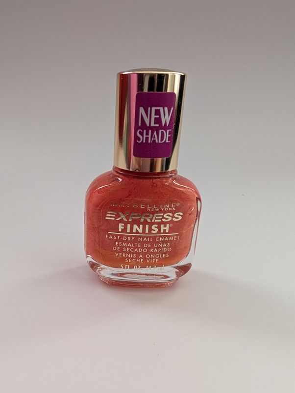 MAYBELLINE Express Finish Deadstock Nail Polish Tangy Tangerine