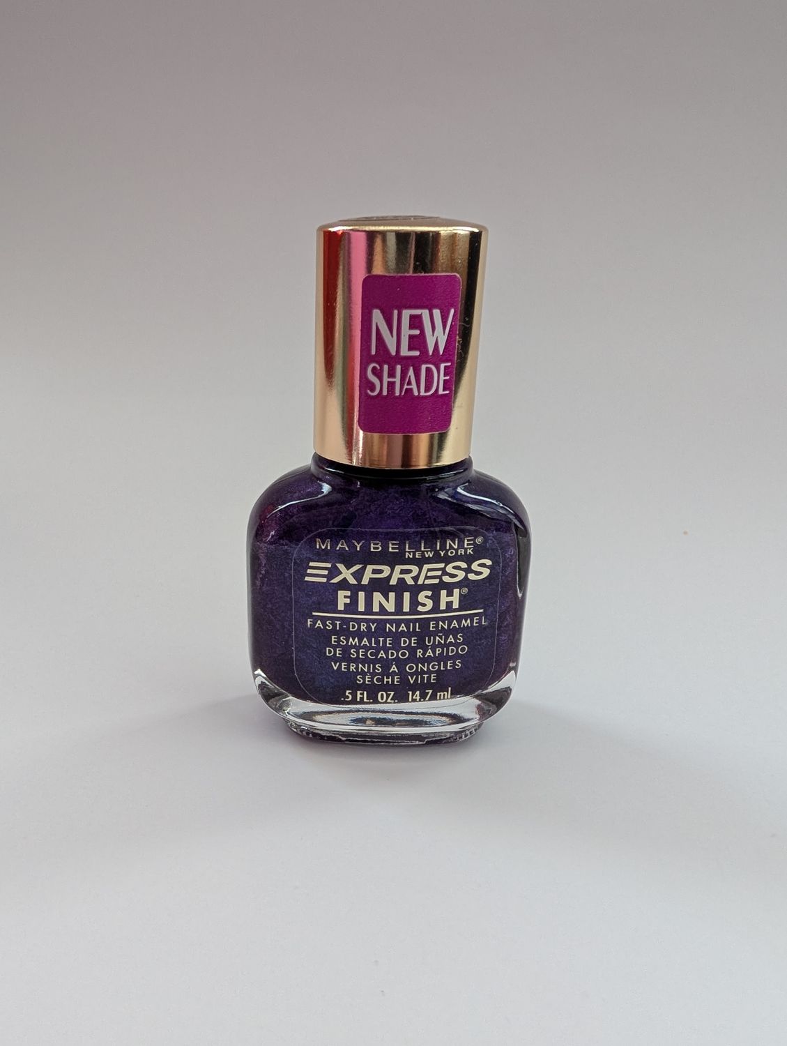 MAYBELLINE Express Finish Nail Polish Pow Plum