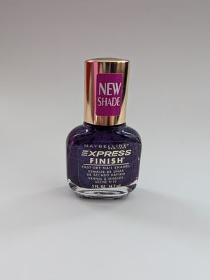 MAYBELLINE Express Finish Nail Polish Pow Plum