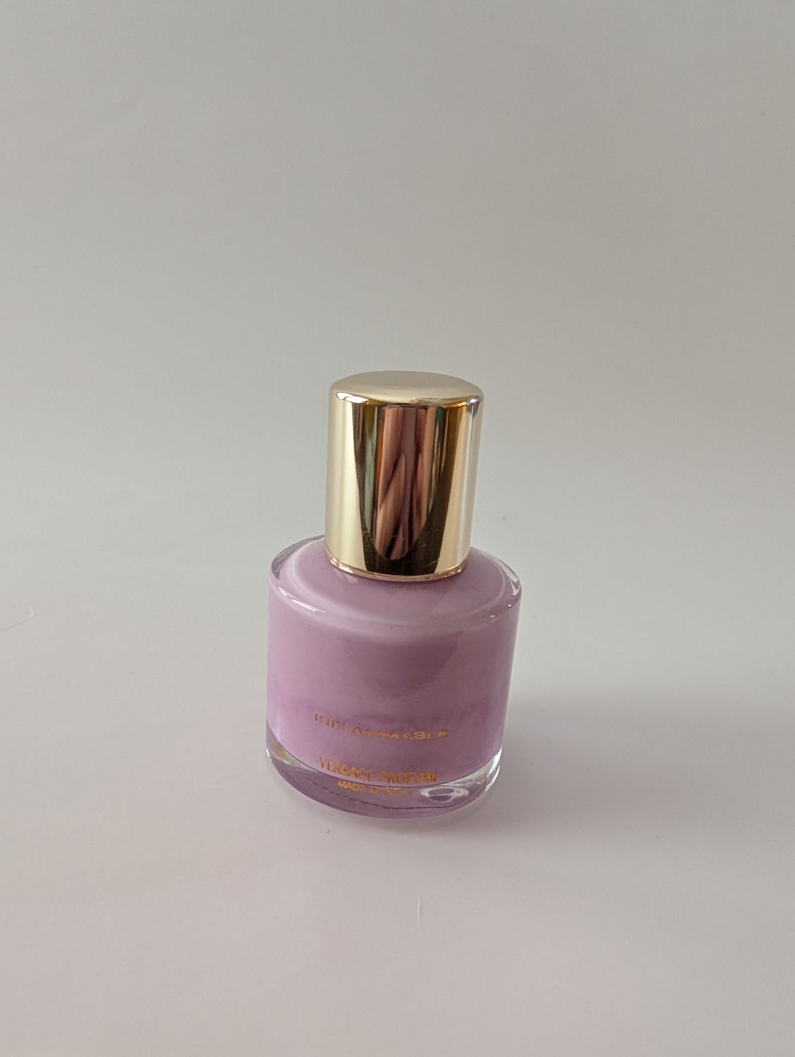 VERSACE HEAT Never Opened Tester Nail Polish Lilac