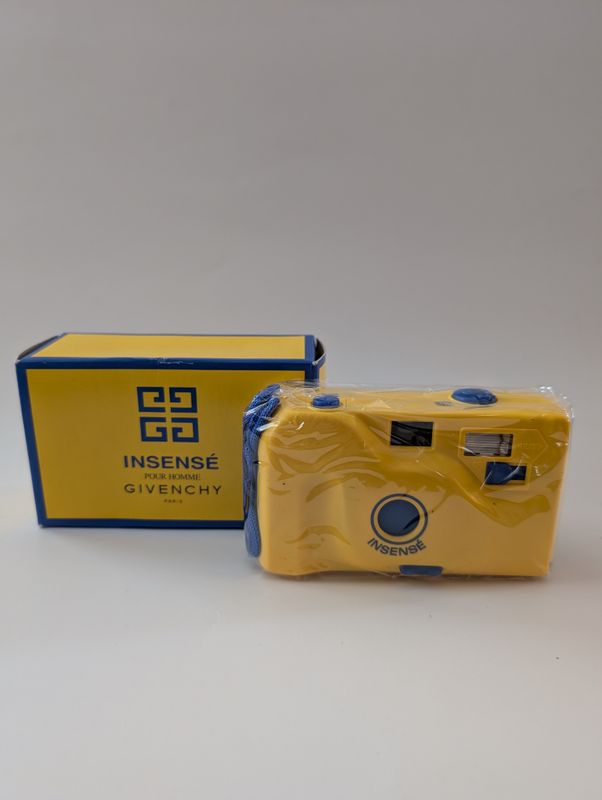GIVENCHY Deadstock 90s Insense Cologne Camera Gift