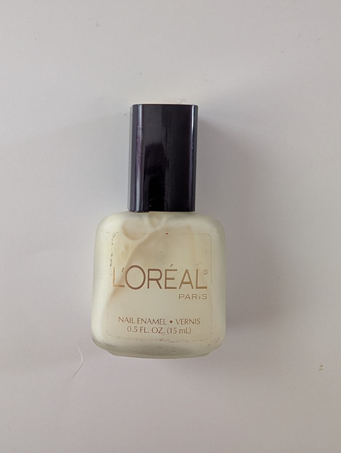 LOREAL Late 90s-Early 2000s Nail Polish- 219 SHEER ANGEL