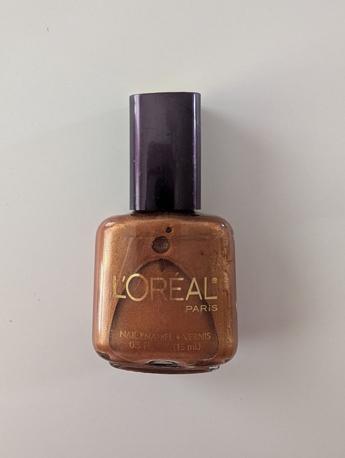 LOREAL Late 90s-Early 2000s Nail Polish- 353 BE BRONZE