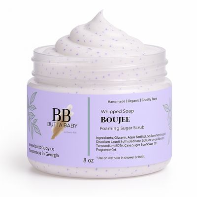 BOUJEE ~ Whipped Soap | Foaming Sugar Scrub