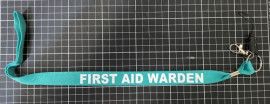 Lanyard GREEN - 1st Aid Officer