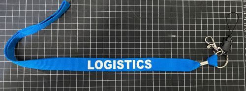 Lanyard BLUE  - LOGISTICS