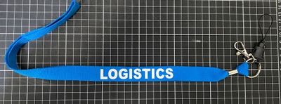 Lanyard BLUE  - LOGISTICS