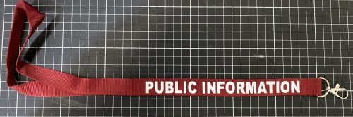 Lanyard BROWN - PUBLIC INFORMATION