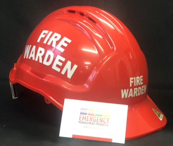 Warden Helmet - FIRE WARDEN