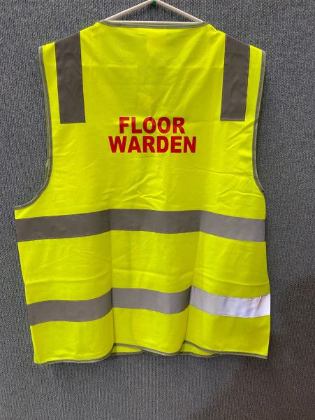 FLOOR WARDEN - Safety Vest