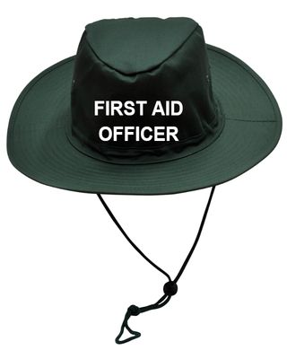 Custom Warden Slouch Hat With Break-away Clip Strap