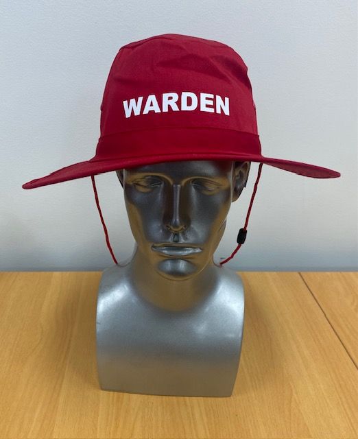 Custom Warden Slouch Hat With Break-away Clip Strap