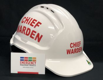 Warden Helmet - CHIEF WARDEN