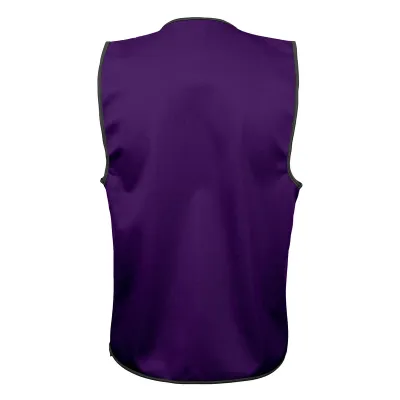 Safety Vest - CHAPLAIN Purple High Visibility