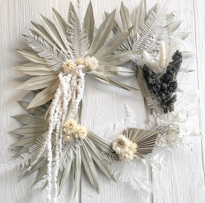Hemp Flower Wreath