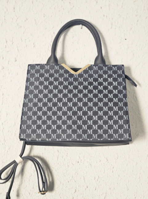 Bolso V azul marino