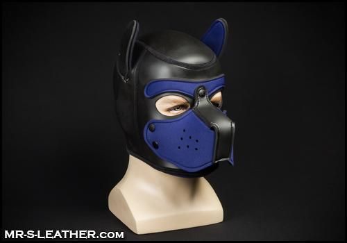 Mr-S Neoprene Puppy Hood: Navy Blue