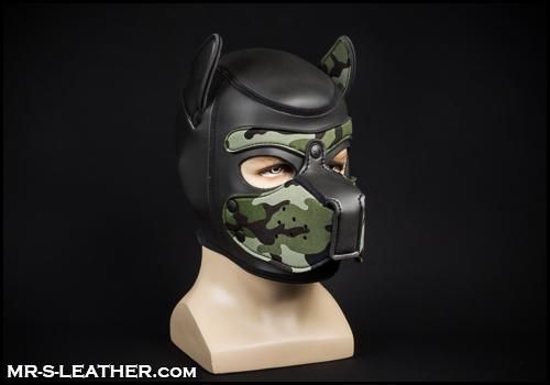 Mr-S Neoprene Puppy Hood: Camo
