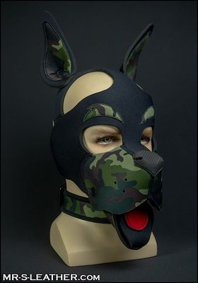 Neo WOOF! Head Harness Camo