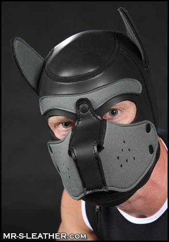 Mr-S Neoprene Puppy Hood: Grey