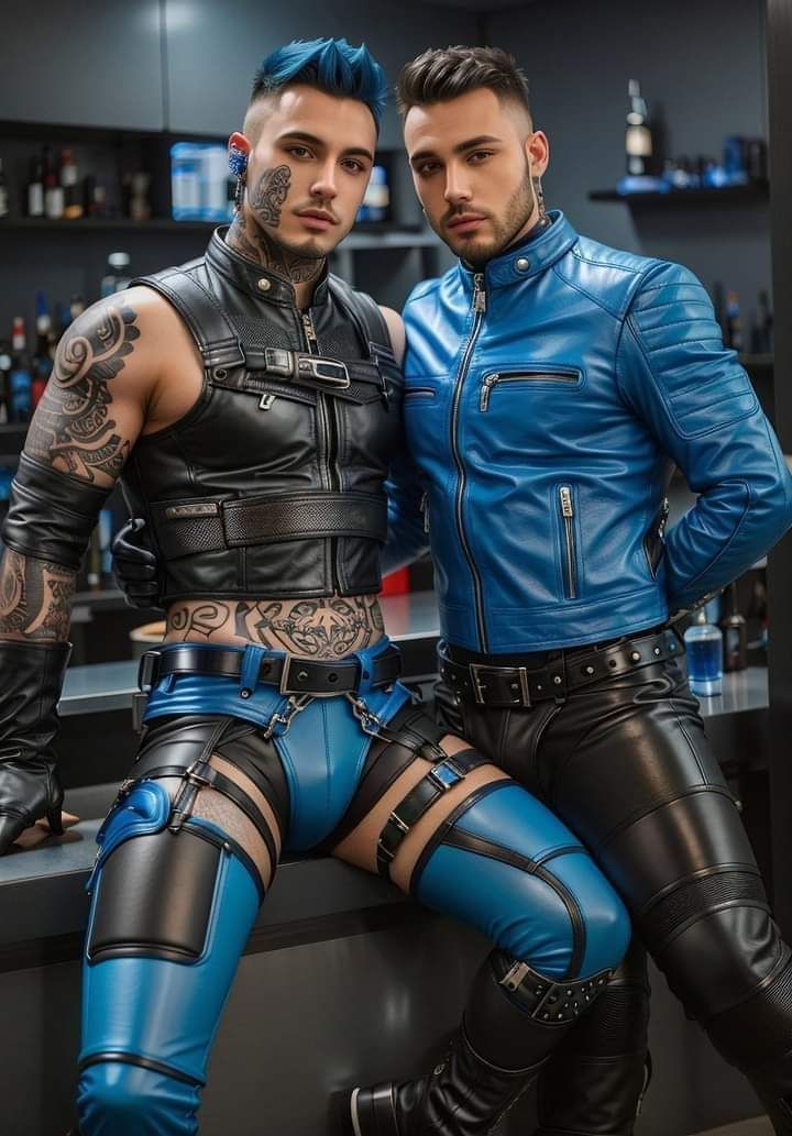 Addikt Racing Leather Biker jacket