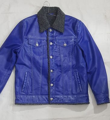 Addikt Denim Leather Trucker jacket