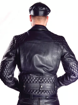 Addikt Iconic Leather Biker jacket