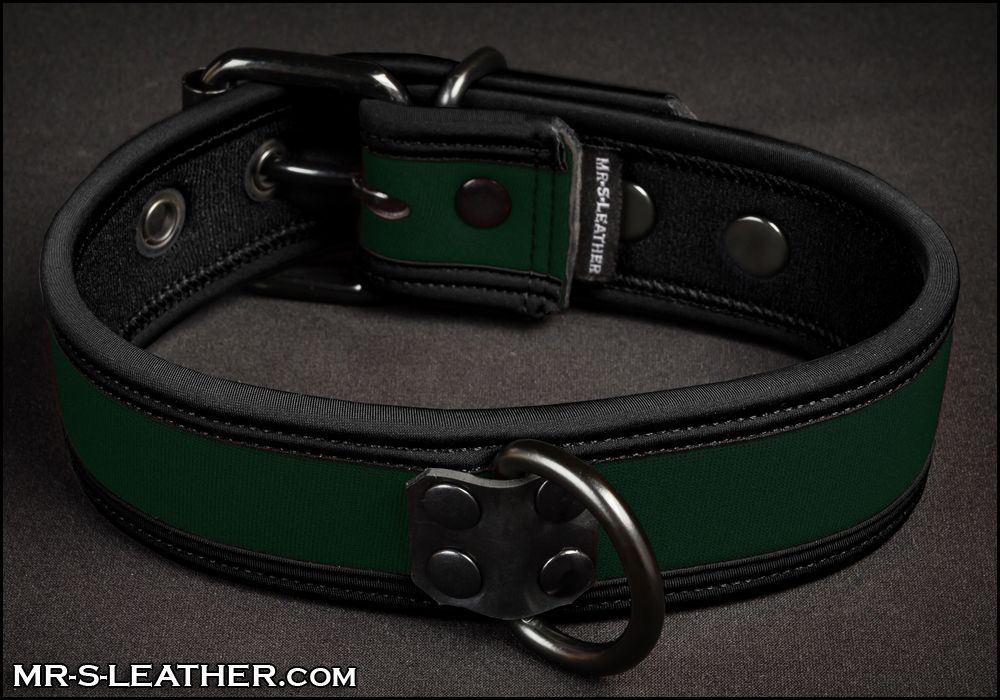 Neo Puppy Collar Hunter Green