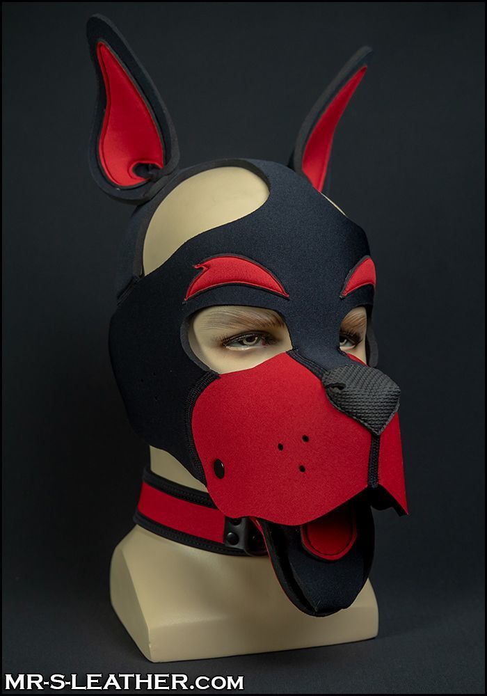 Neo WOOF! Head Harness Red