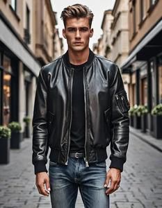 Addikt Bombers Leather jacket