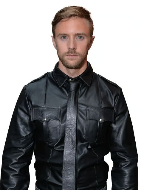 Addikt Long Sleeve Sheep Police shirt With Piping