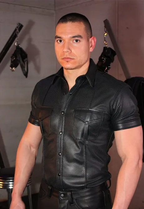 Addikt Sheep Police Shirt Perforated