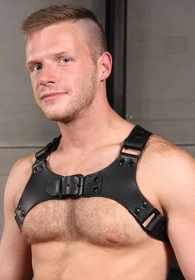 Addikt Full Leather Spartan Harness