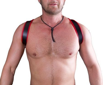Addikt Colored Leather Braces Combo Harness
