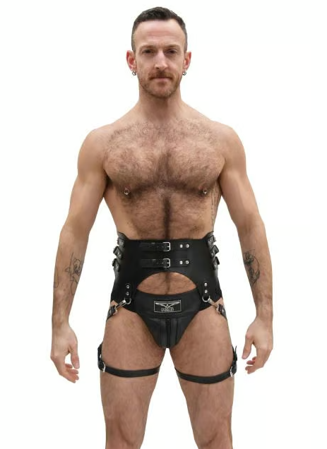 Addikt Leather Garter Belt