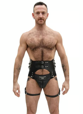 Addikt Leather Garter Belt