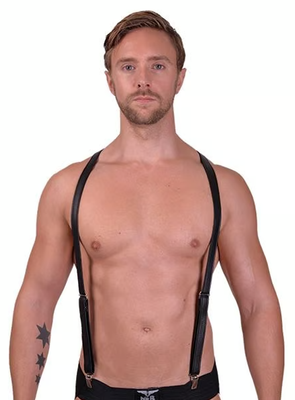 Addikt Leather Classic Suspenders