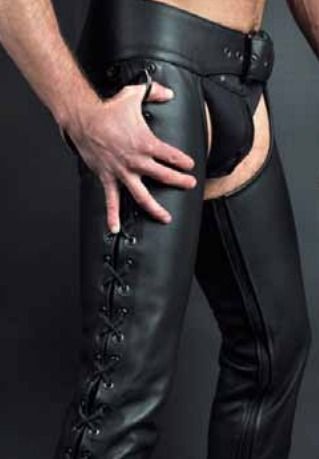 Addikt Laced Leather Chaps