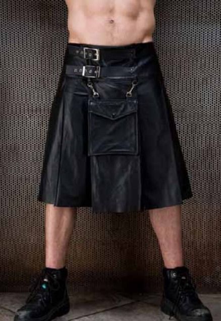 Addikt Sporran Leather Kilt