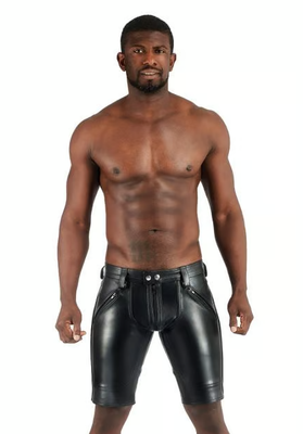 Addikt Leather Flexxer Shorts