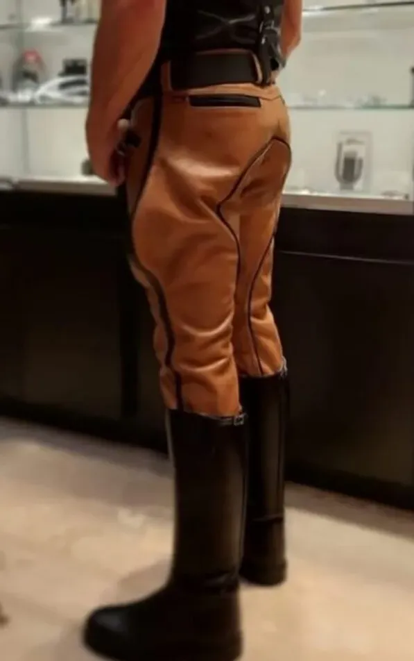 Addikt Classic Leather California Highway Patrol Breeches