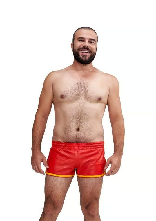 Addikt Leather Sport Shorts