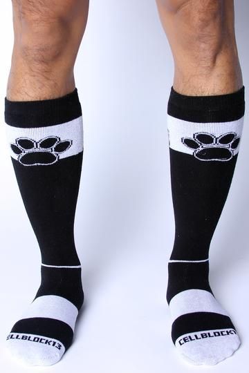 KENNEL CLUB ALPHA KNEE HIGH SOCK White