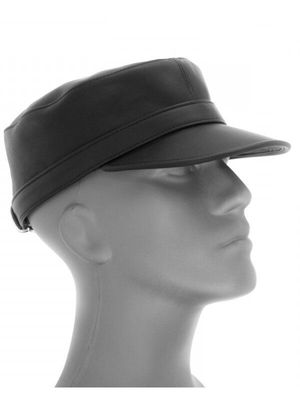 Addikt Leather Corporal Cap