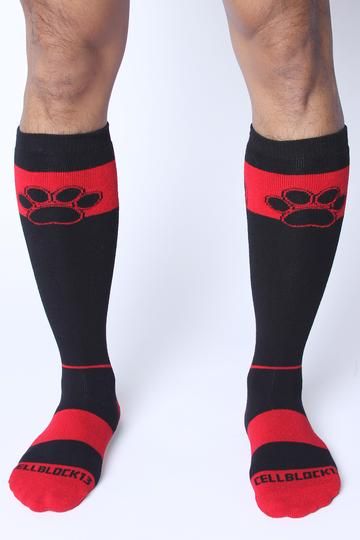 KENNEL CLUB ALPHA KNEE HIGH SOCK Red