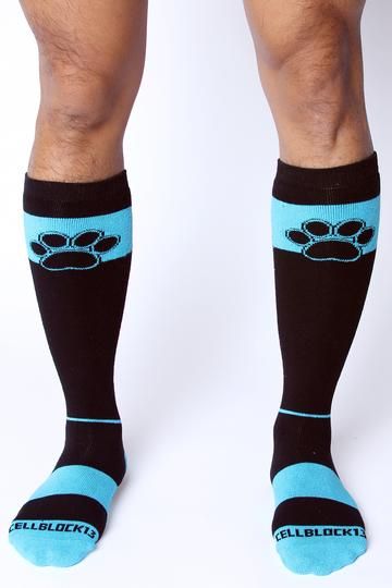 KENNEL CLUB ALPHA KNEE HIGH SOCK Turquoise