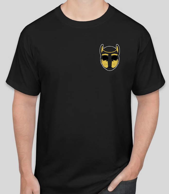 Yellow Pup Hood T Shirt